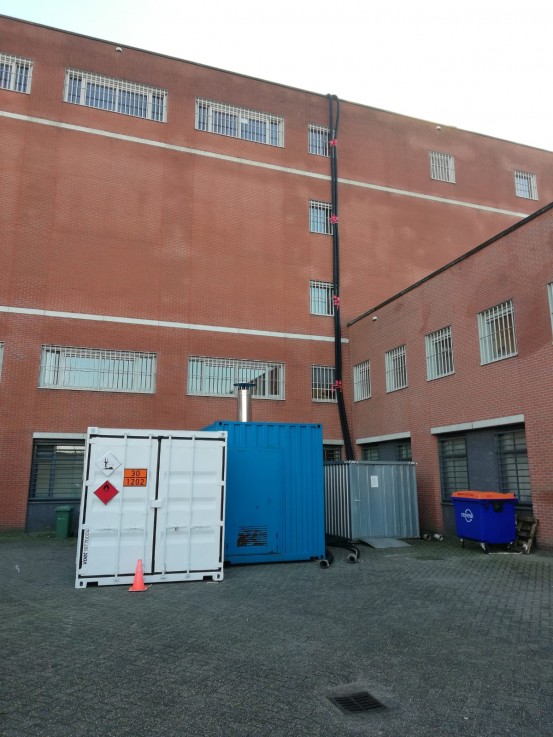 Uitdaging: Andrews Sykes voorziet penitentiaire inrichting van tijdelijke verwarming