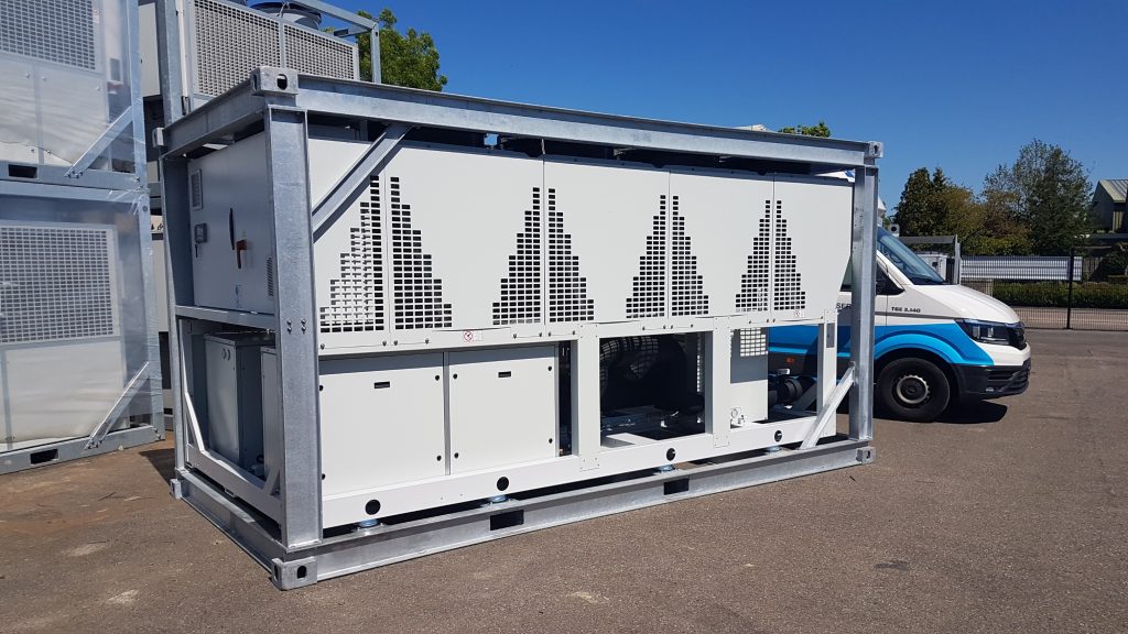 Uitbreiding huurvloot nieuwe serie 500kW chillers