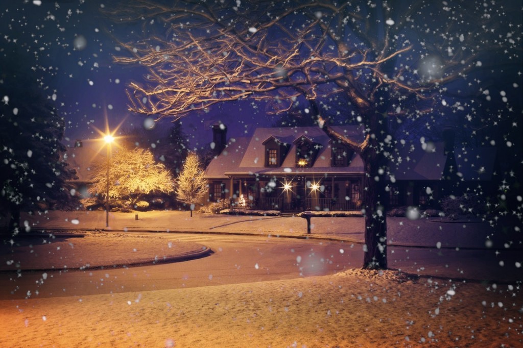 Tijdelijke verwarming van kerstfeest