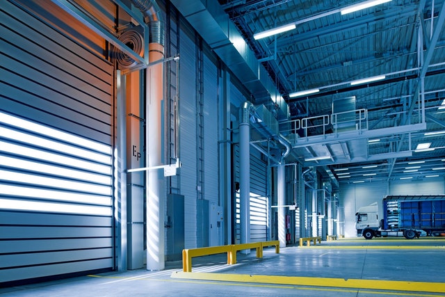 Verwarming van een distributiecentrum