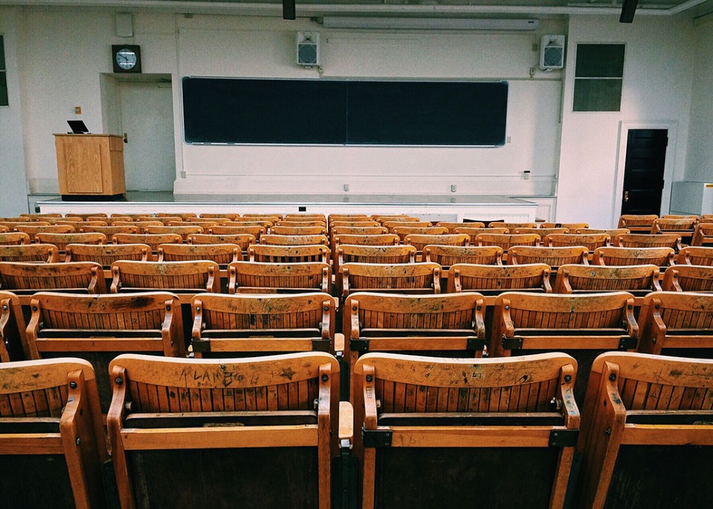 Andrews Sykes helpt studenten het hoofd koel houden