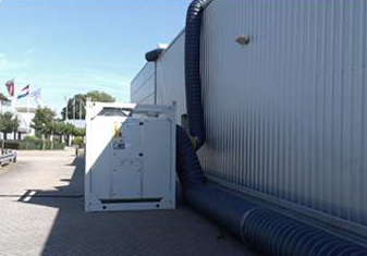 HPAC90 Airconditioner Koelt Evenementenhal