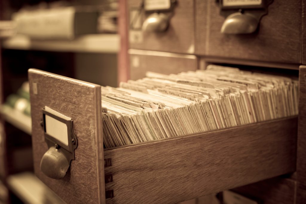 Bibliotheek benodigd droging