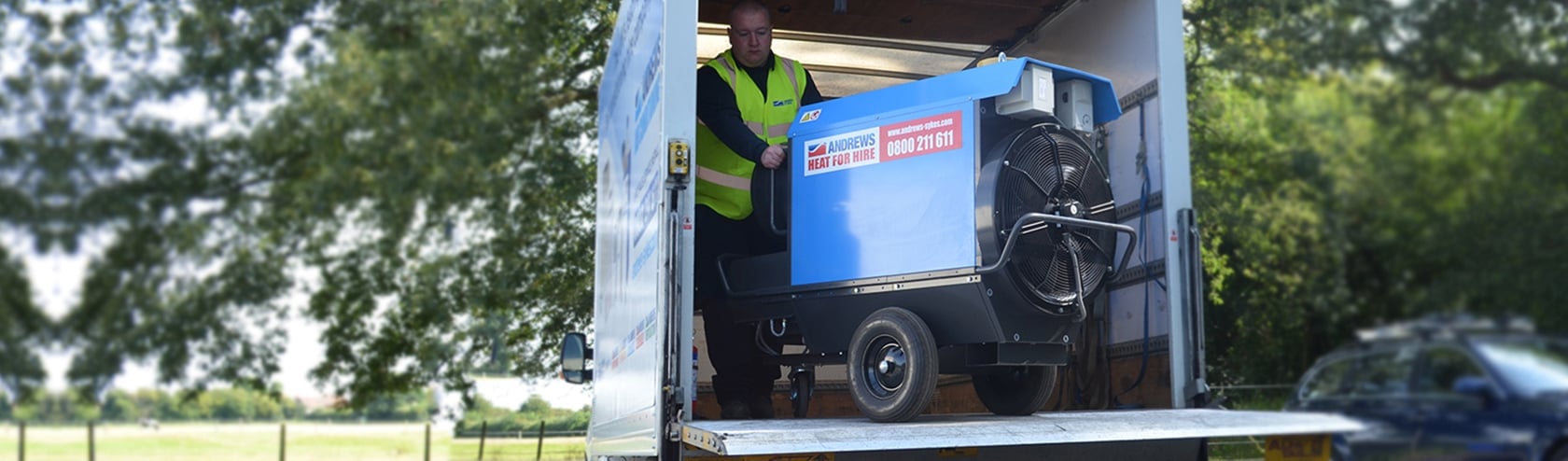 Noodverwarming heater verhuur - Andrews Sykes NL